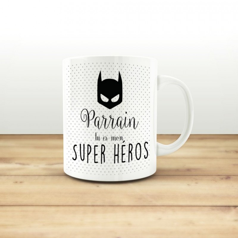 Mug Patron à Personnaliser - Super Héros