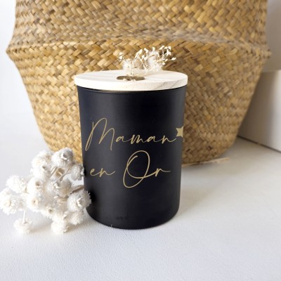 Bougie noire fête des mères